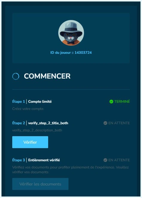 Vérifiez votre compte VolerBet – Comment télécharger vos documents