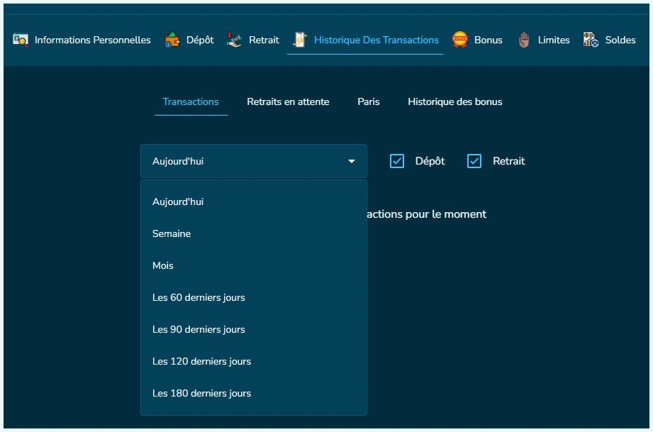 Méthodes de dépôt rapides VolerBet Online Casino
